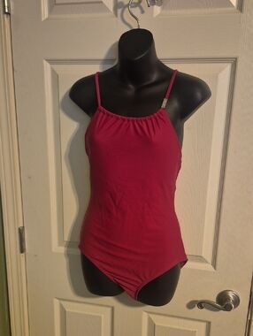 Calvin Klein Women's Swim One-Piece in Magenta